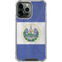 El Salvador Flag Distressed iPhone 13 Pro Max Clear Case